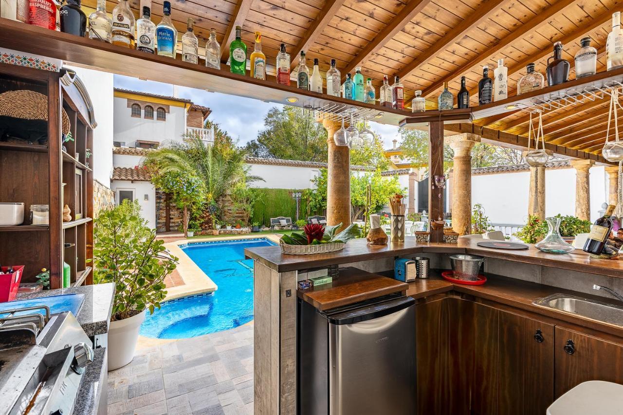 Villa Casa De Amigos La Latina Con Piscina, Chimenea Y Barbacoa Illora Esterno foto