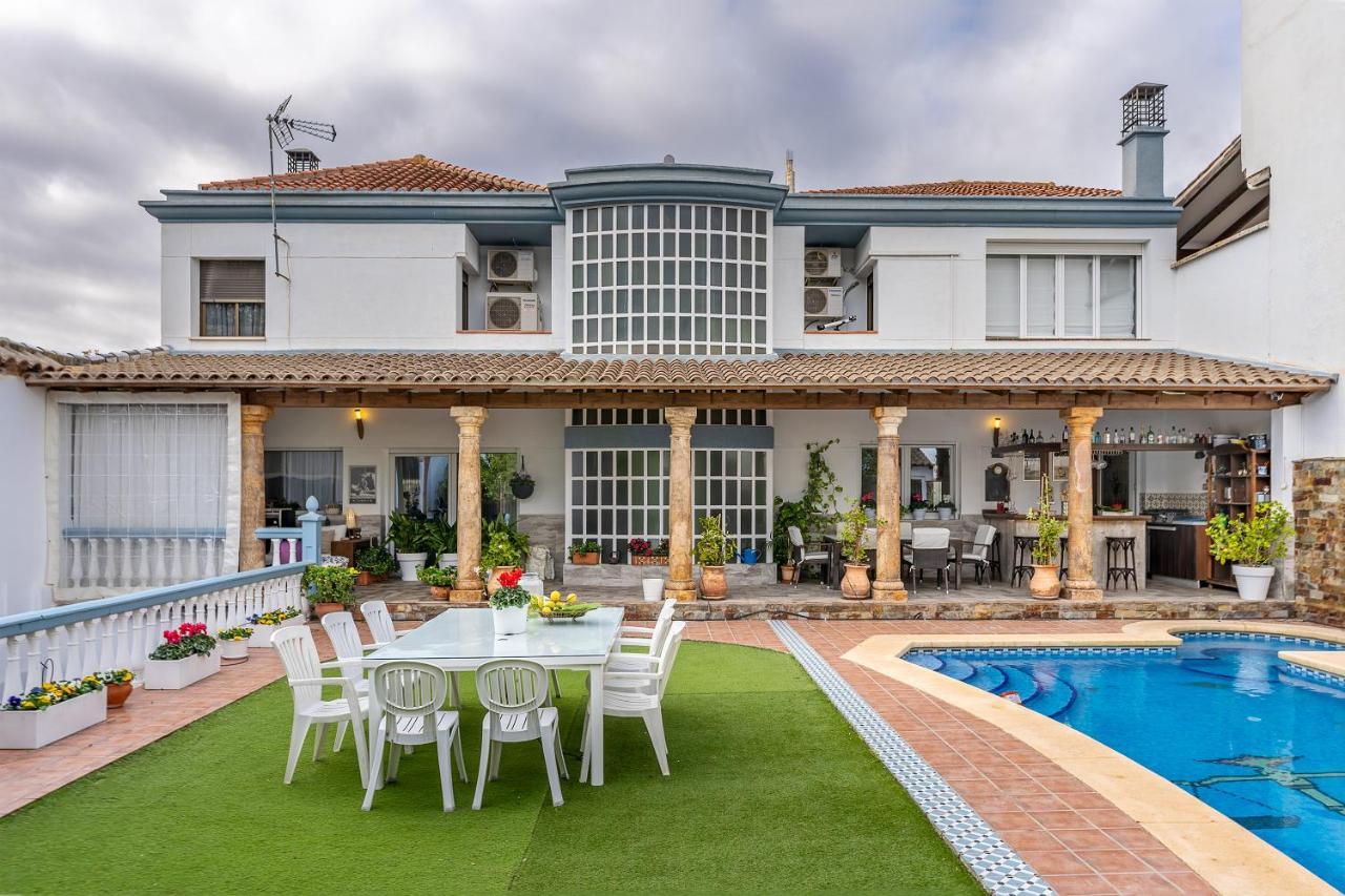 Villa Casa De Amigos La Latina Con Piscina, Chimenea Y Barbacoa Illora Esterno foto