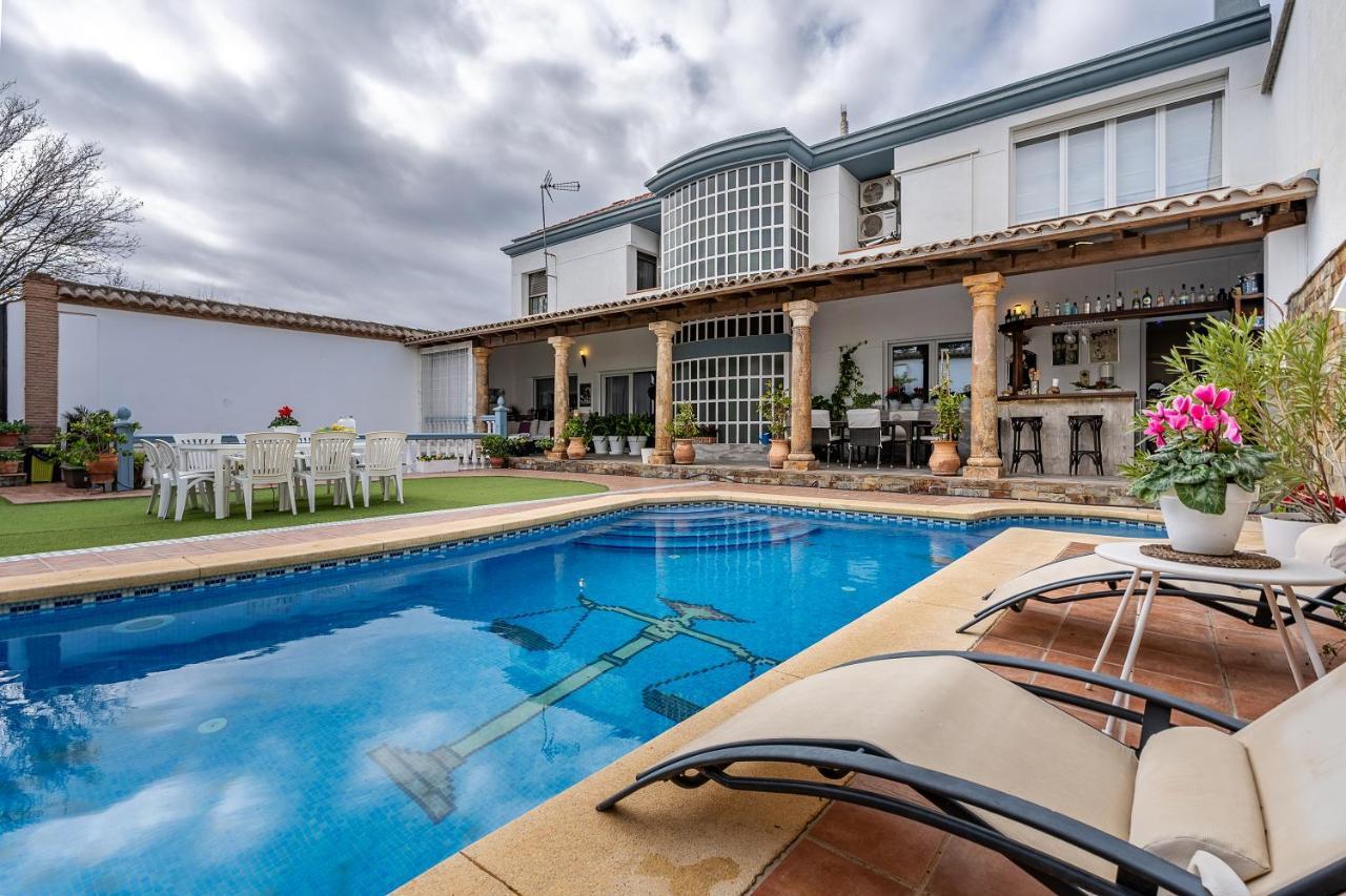 Villa Casa De Amigos La Latina Con Piscina, Chimenea Y Barbacoa Illora Esterno foto