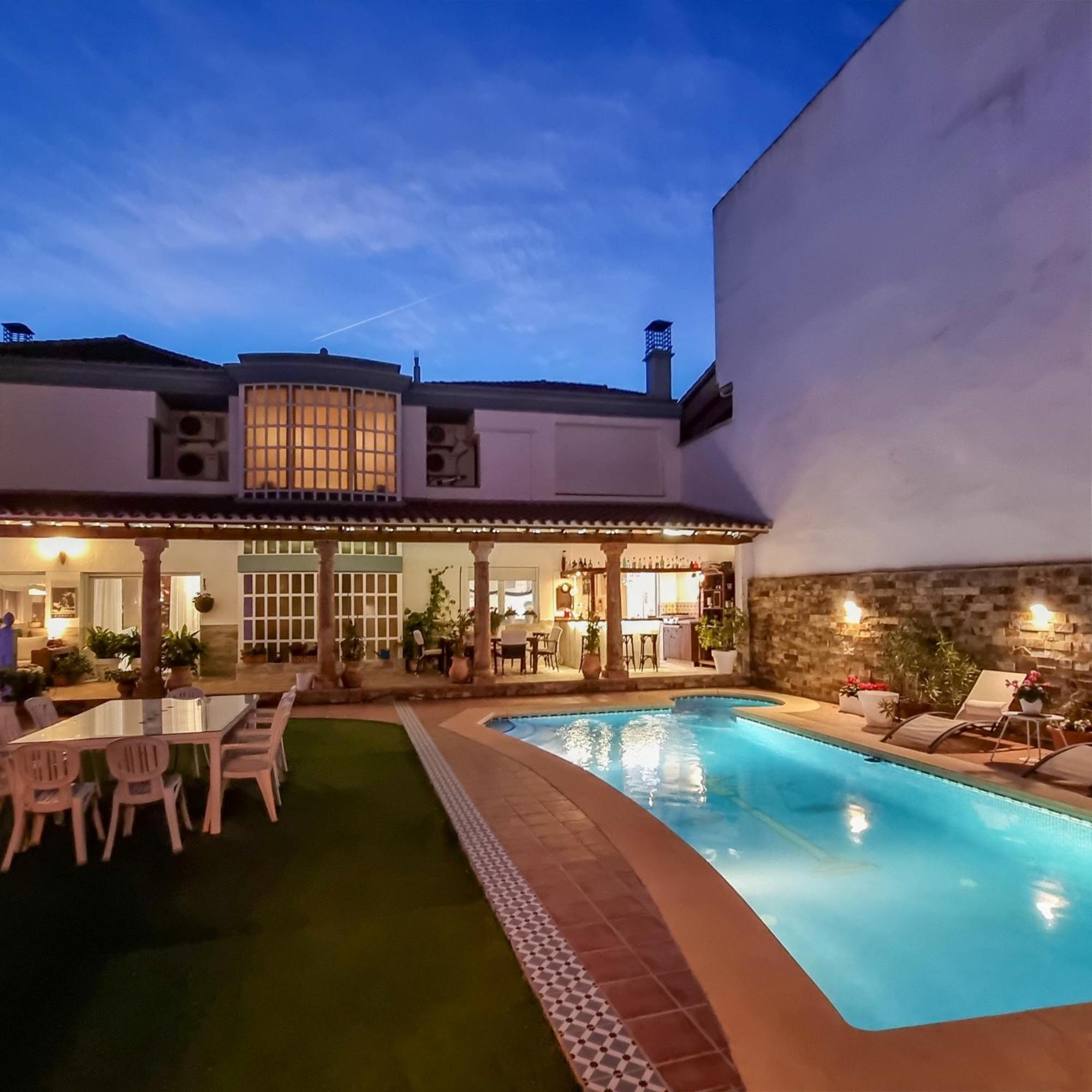 Villa Casa De Amigos La Latina Con Piscina, Chimenea Y Barbacoa Illora Esterno foto