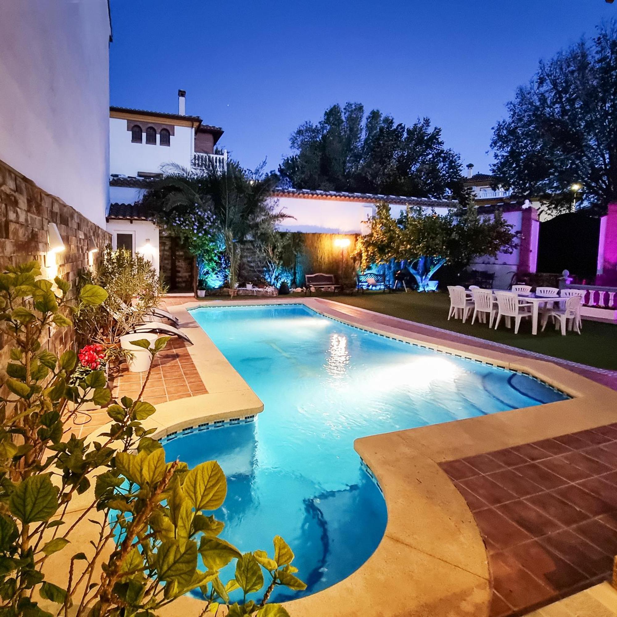 Villa Casa De Amigos La Latina Con Piscina, Chimenea Y Barbacoa Illora Esterno foto