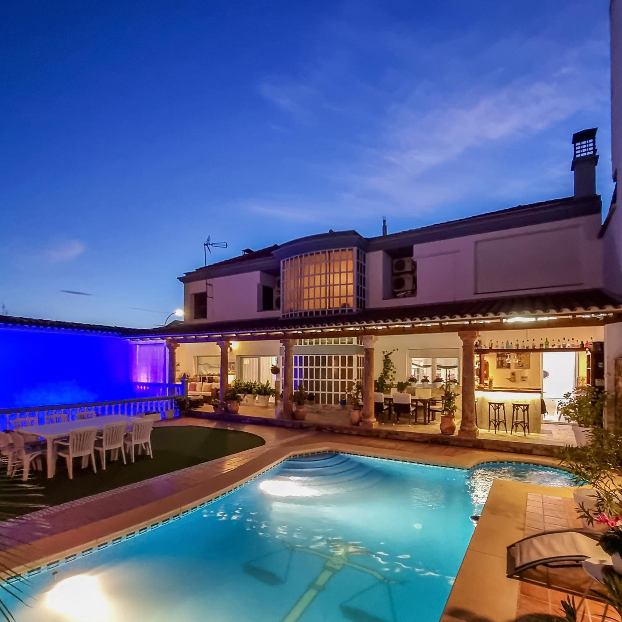 Villa Casa De Amigos La Latina Con Piscina, Chimenea Y Barbacoa Illora Esterno foto